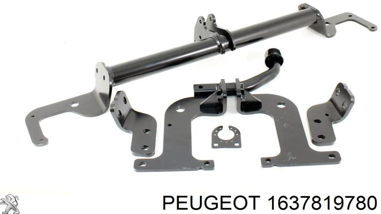 1685539880 Peugeot/Citroen Gancho de reboque (esfera) de dispositivo de reboque