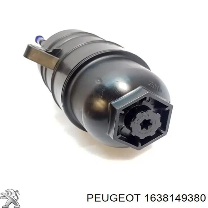 Caixa de filtro de combustível 1638149380 Peugeot/Citroen