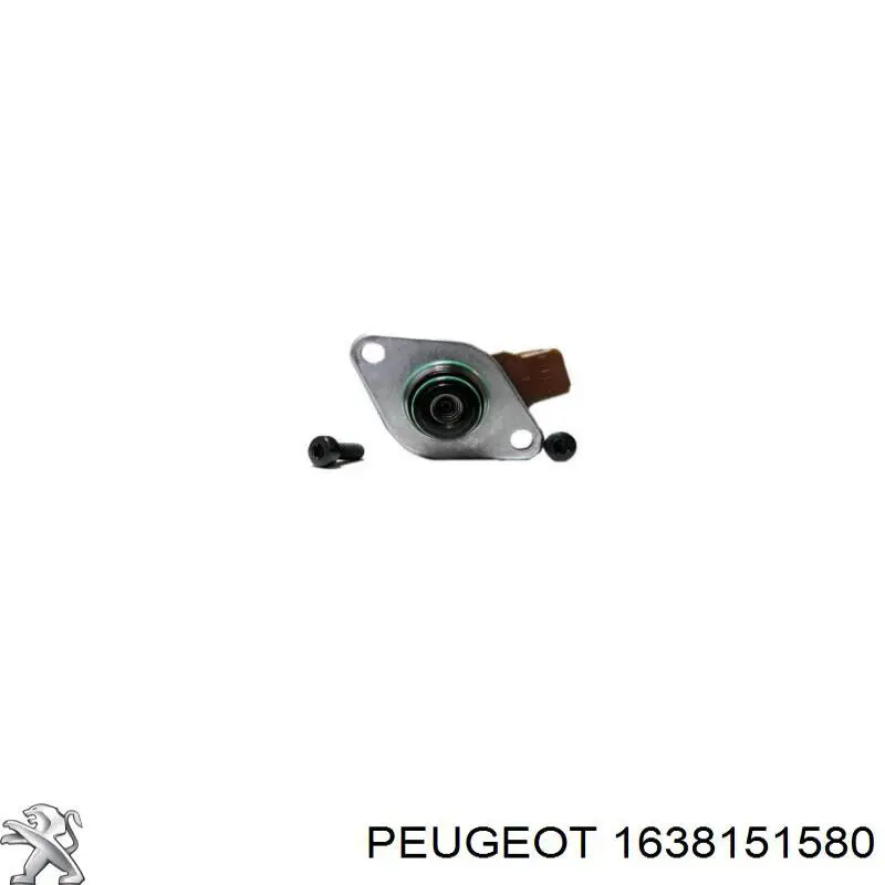 Compre 1638151580 Peugeot/Citroen Válvula de regulação de pressão (válvula de redução da Bomba de Combustível de Pressão Alta) Common-Rail-System