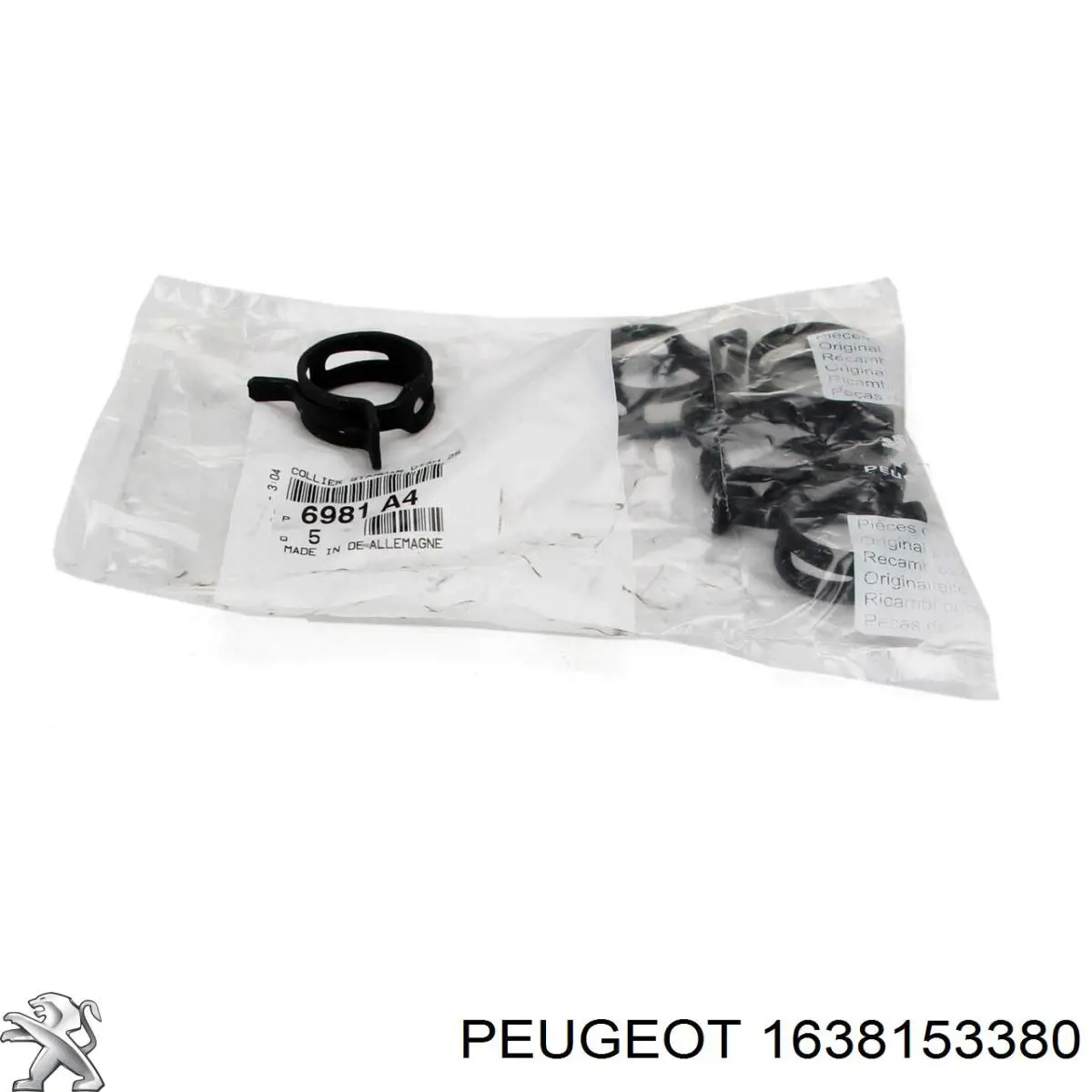  Peugeot/Citroen 1638153380 preço, a partir de 80,57 USD