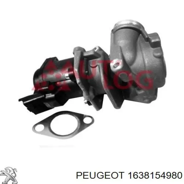 Válvula EGR de recirculação dos gases Peugeot/Citroen 1638154980 preço, a partir de 107,67 USD