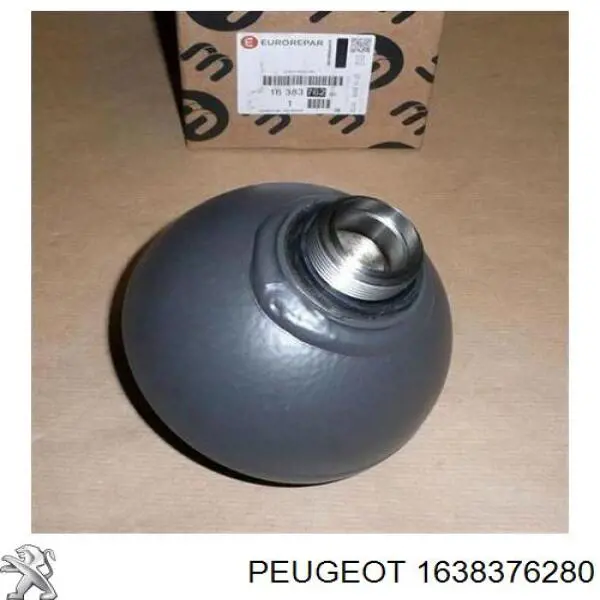 Compre 1638045180 Peugeot/Citroen Acumulador hidráulico traseiro do sistema de amortecimento