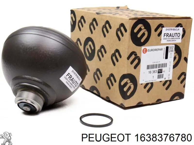 Acumulador hidráulico traseiro do sistema de amortecimento Peugeot/Citroen 1638376780 preço, a partir de 85,68 USD