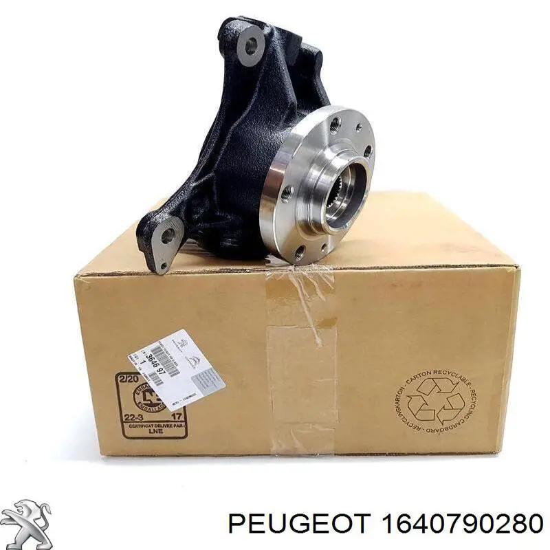 1640790280 Peugeot/Citroen Pino moente (extremidade do eixo) dianteiro esquerdo