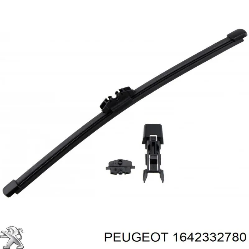 1642332780 Peugeot/Citroen Limpa-pára-brisas do pára-brisas, kit de 2 un.