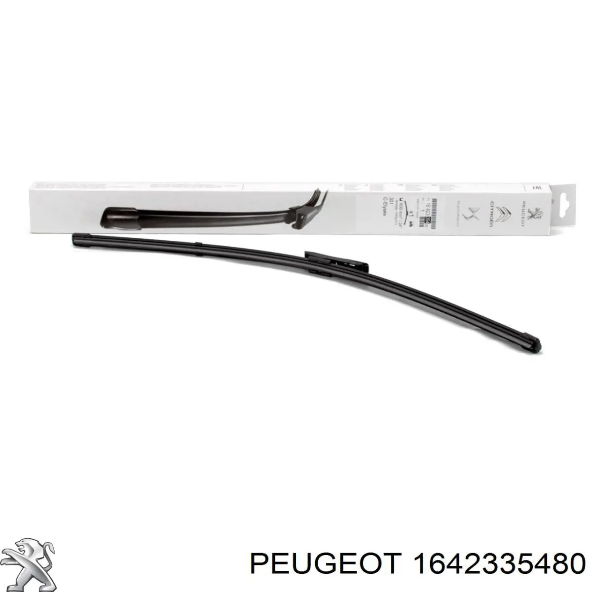 Compre 1609068880 Peugeot/Citroen Limpa-pára-brisas do pára-brisas de condutor