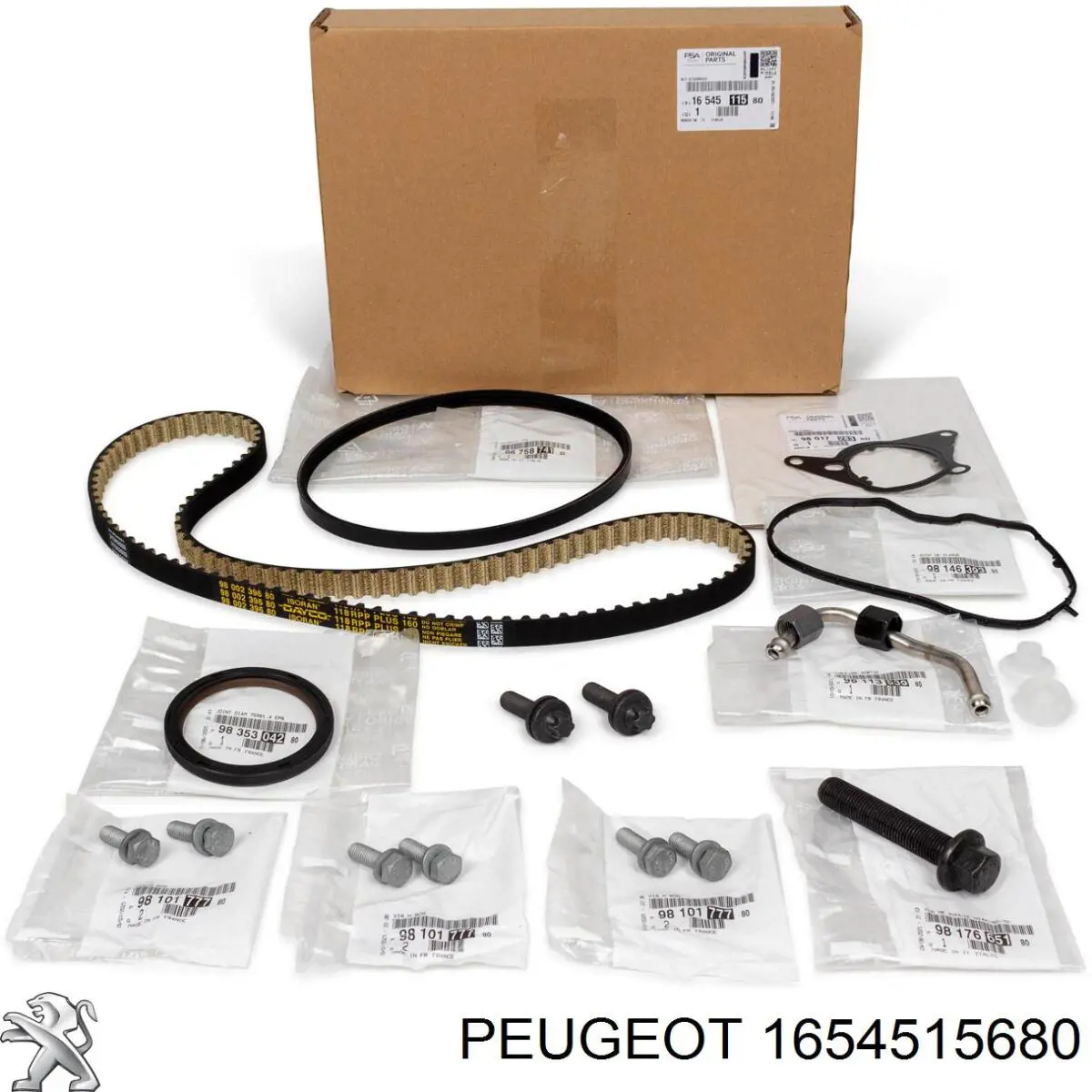Correia do mecanismo de distribuição de gás, kit Peugeot/Citroen 1654515680 preço, a partir de 89,90 USD
