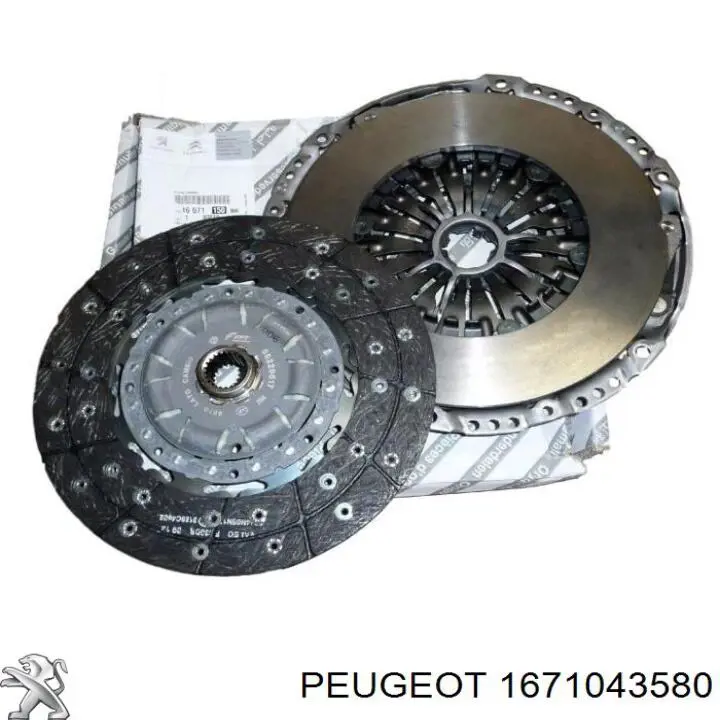Kit de embraiagem (3 peças) 504376635 Fiat/Alfa/Lancia