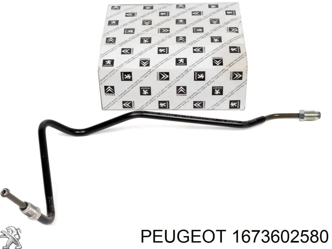 Tubo do freio traseiro direito Peugeot/Citroen 1673602580 preço, a partir de 36,70 USD