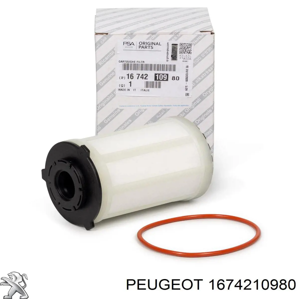 1638149580 Peugeot/Citroen Filtro de combustível