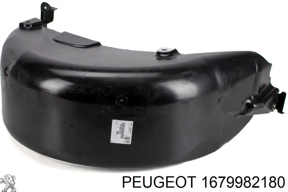 1679982180 Peugeot/Citroen Guarda-barras do pára-lama traseiro direito