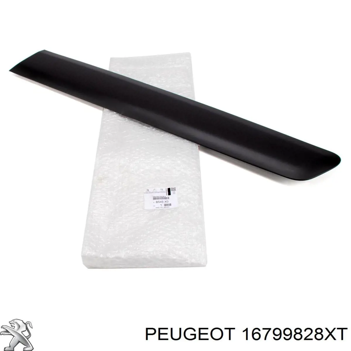 Compre 16799828XT Peugeot/Citroen Moldura da porta lateral (deslizante)