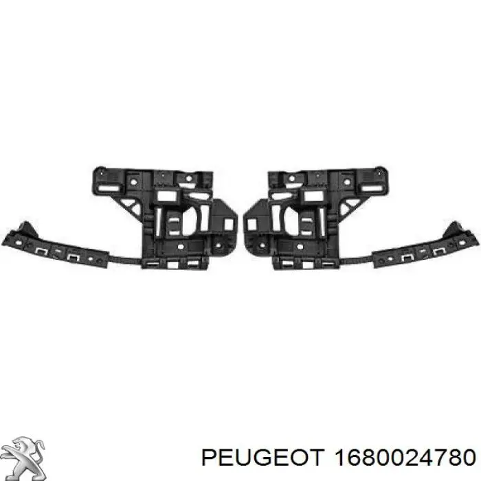 Kit de suportes/ fixações do para-choque traseiro Peugeot/Citroen 1680024780 preço, a partir de 42,78 USD