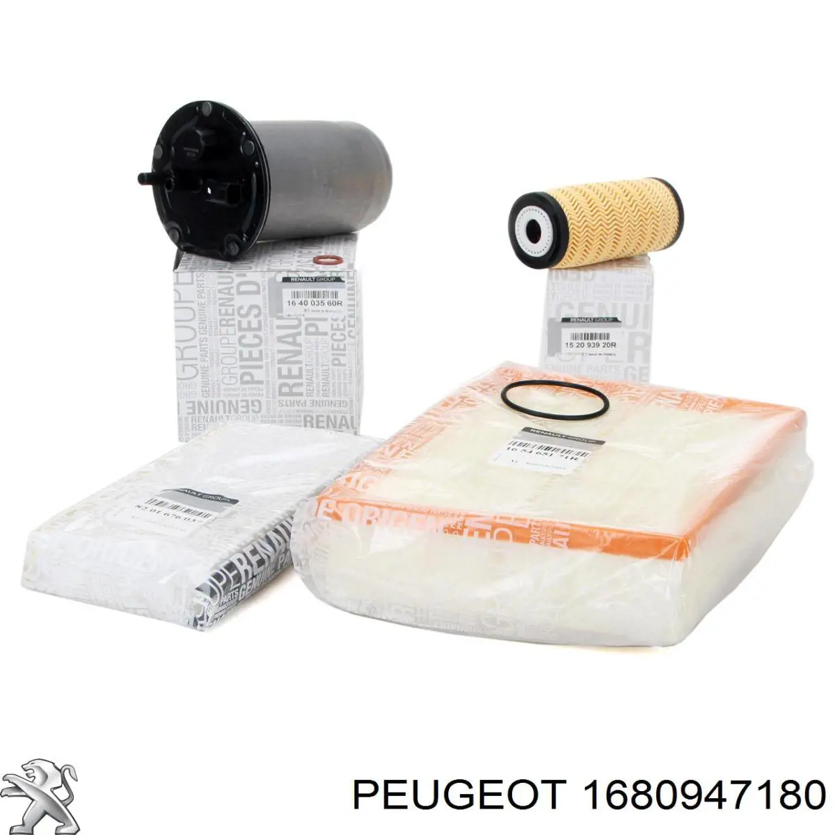 Filtro de combustível 1680947180 Peugeot/Citroen