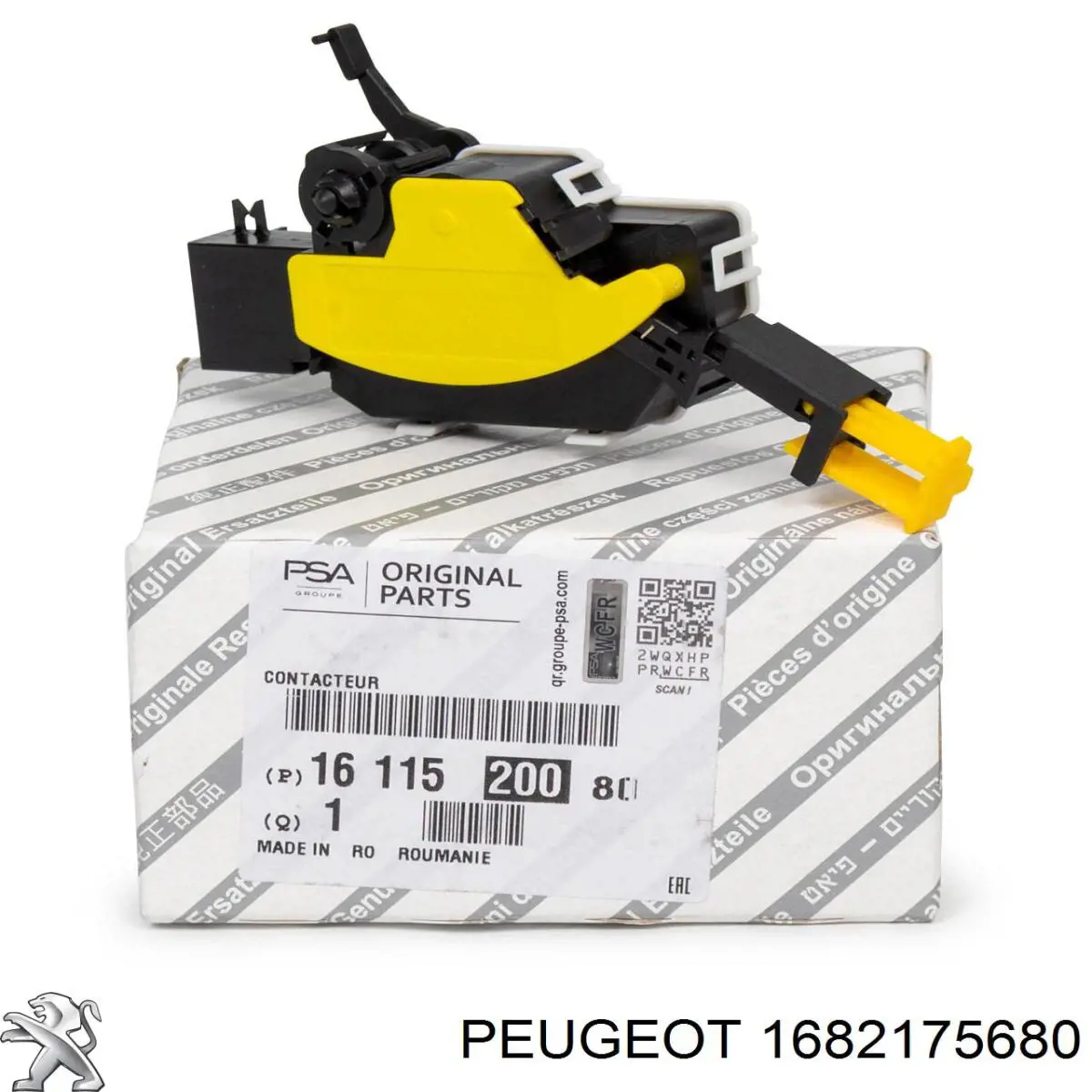 Compre 1682175680 Peugeot/Citroen Sensor de fechamento de portas (interruptor de fim de carreira)