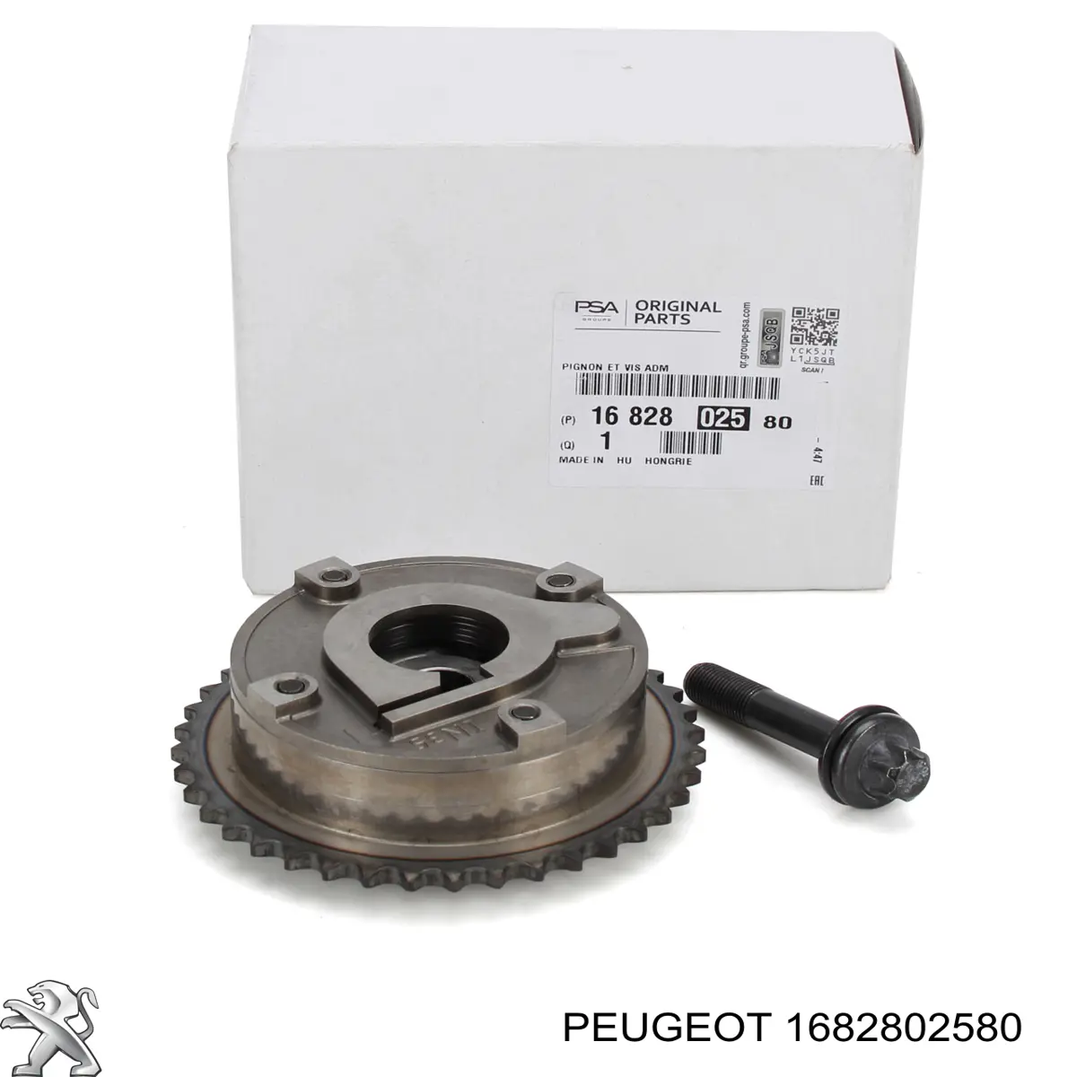 Engrenagem de cadeia de roda dentada da árvore distribuidora de admissão de motor Peugeot/Citroen 1682802580 preço, a partir de 127,70 USD
