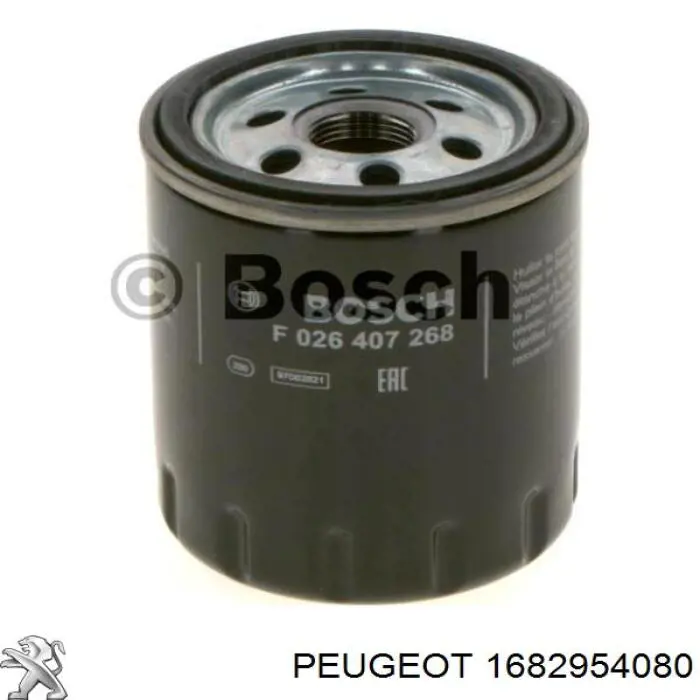 Filtro de óleo Peugeot/Citroen 1682954080 preço, a partir de 8,91 USD