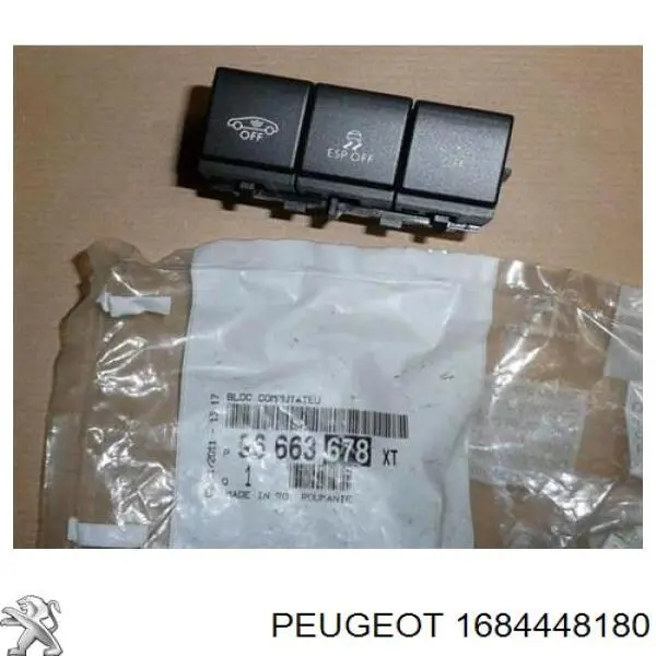 1684448180 Peugeot/Citroen Correia do mecanismo de distribuição de gás, kit