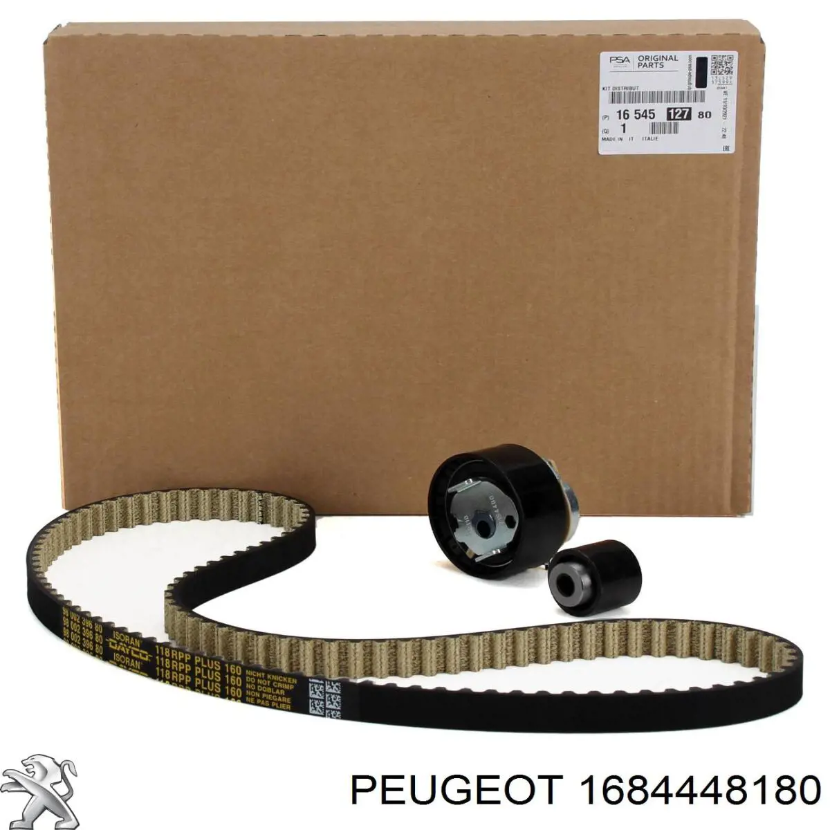 1684448180 Peugeot/Citroen Correia do mecanismo de distribuição de gás, kit