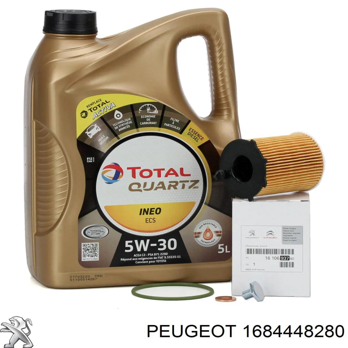 Correia do mecanismo de distribuição de gás, kit 1684448280 Peugeot/Citroen