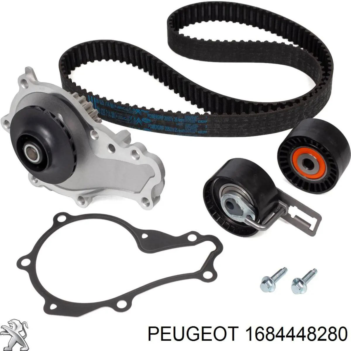1684448280 Peugeot/Citroen Correia do mecanismo de distribuição de gás, kit