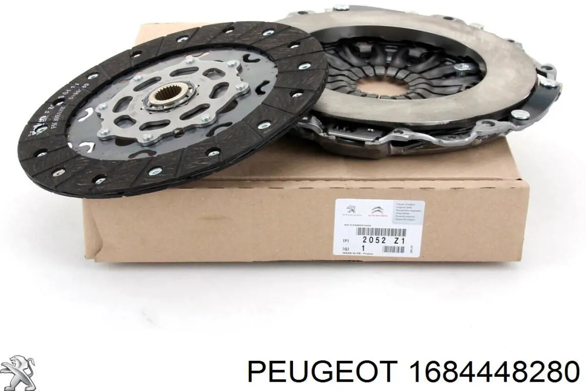 1684448280 Peugeot/Citroen Correia do mecanismo de distribuição de gás, kit