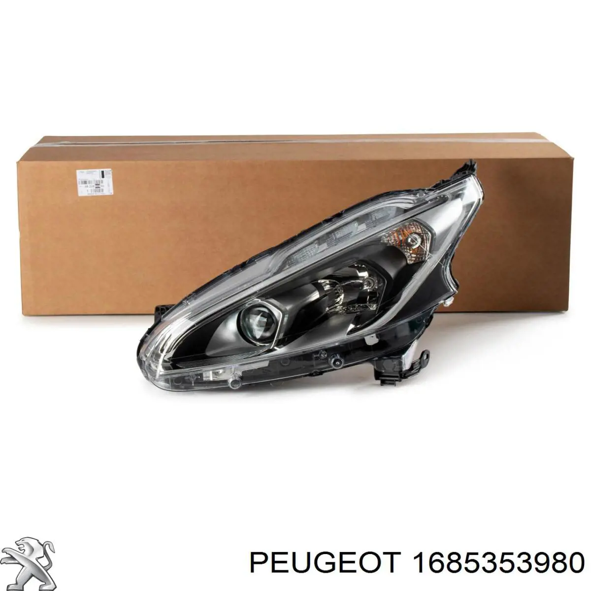Luz esquerda 1685353980 Peugeot/Citroen