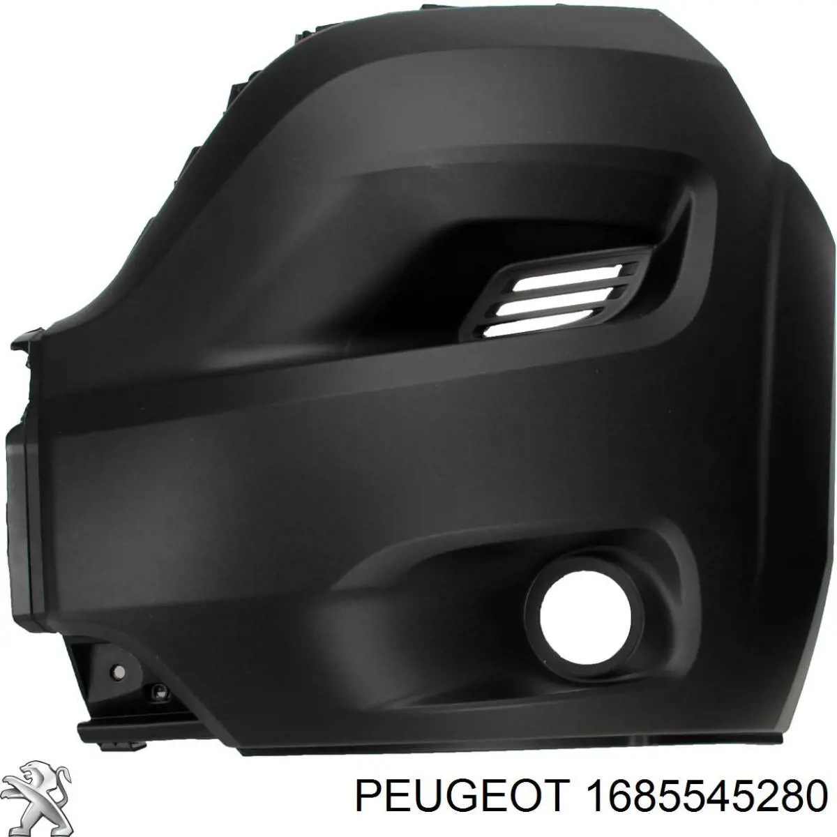 1637293880 Peugeot/Citroen Pára-choque dianteiro, parte esquerda
