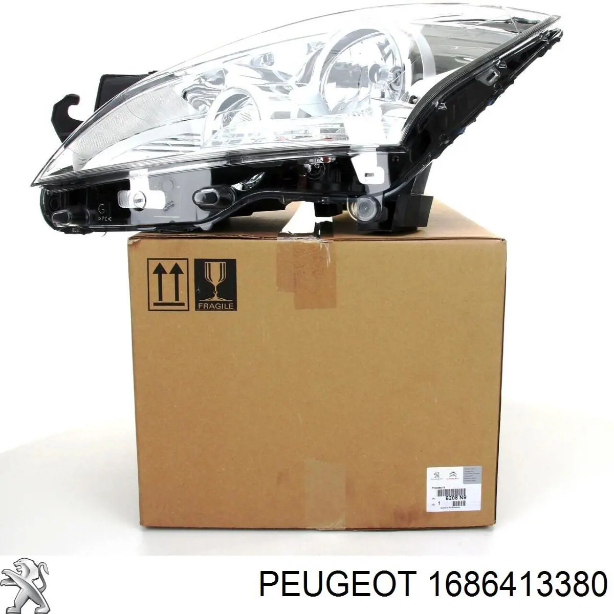 Luz direita Peugeot/Citroen 1616878080 preço, a partir de 552,42 USD