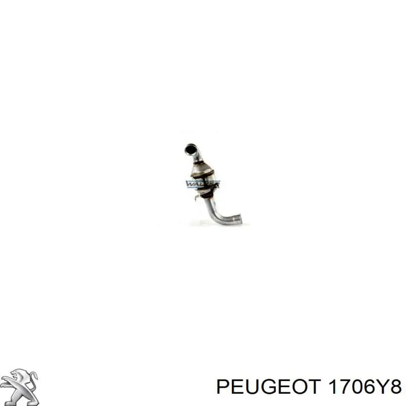 Compre 1706Y8 Peugeot/Citroen Convertidor - catalisador