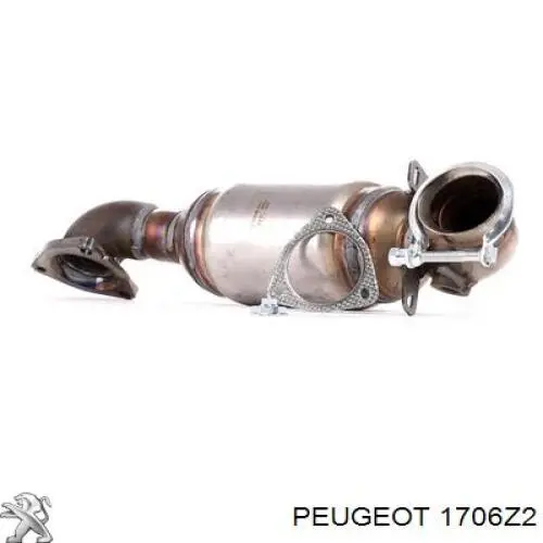 Compre 1706Z2 Peugeot/Citroen Convertidor - catalisador