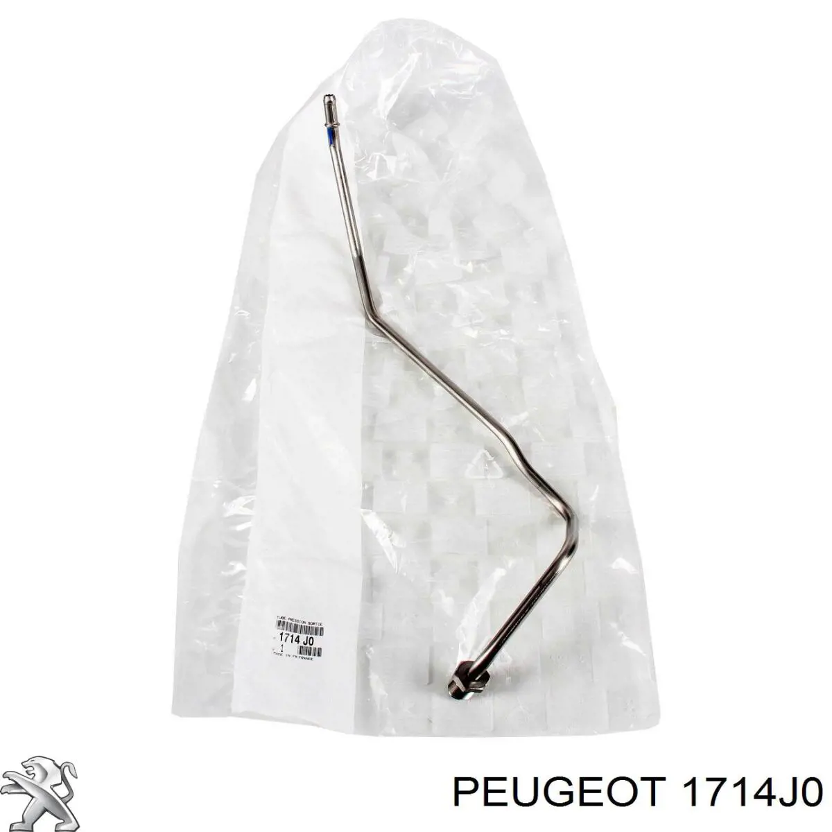 00001714J0 Peugeot/Citroen Tubo de sensor de pressão dos gases de escape
