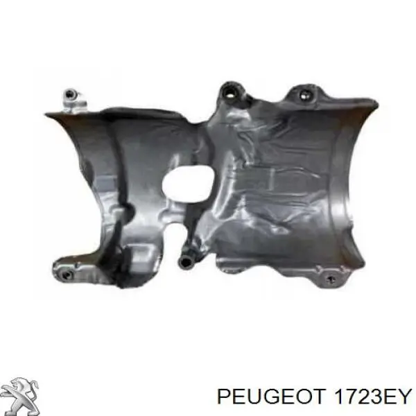 1723EY Peugeot/Citroen Proteção (tela térmica) de tubo coletor de escape