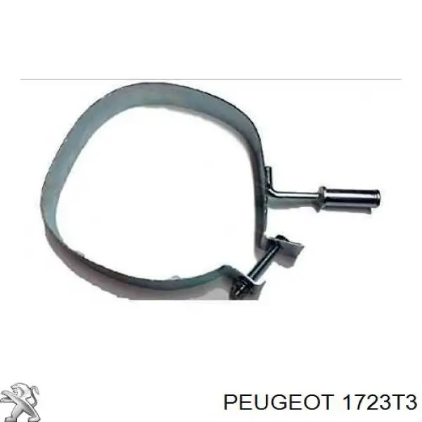 Proteção (tela térmica) de tubo coletor de escape Peugeot/Citroen 1723T3 preço, a partir de 58,45 USD