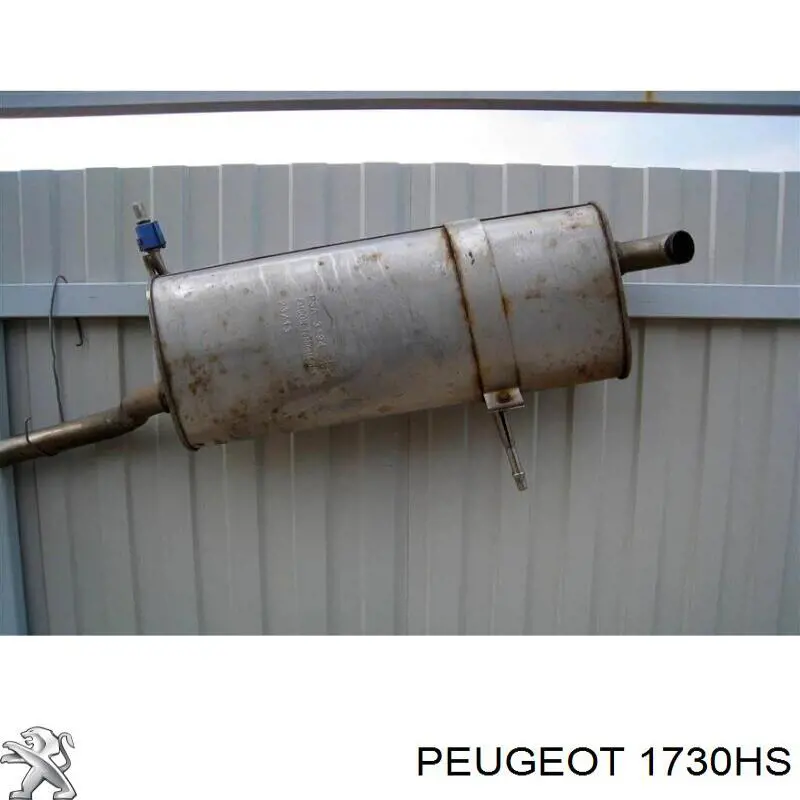 Silenciador, parte traseira Peugeot/Citroen 1730HS preço, a partir de 339,19 USD
