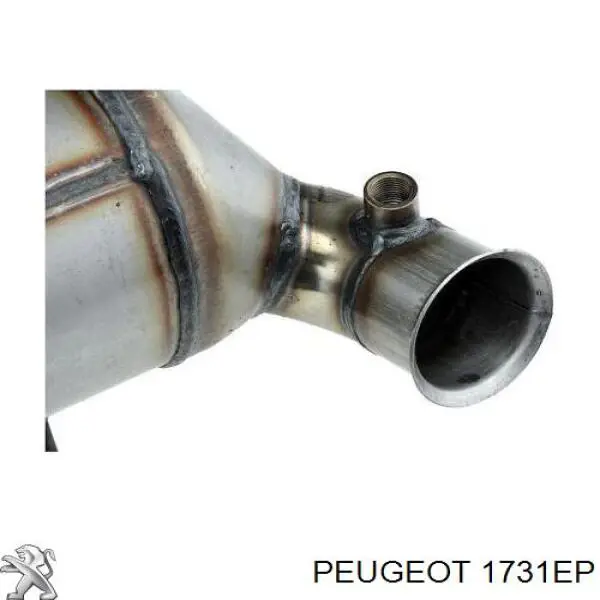 Compre 1731EP Peugeot/Citroen Filtro de partículas do sistema dos gases de escape