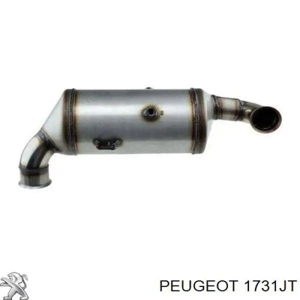 Filtro de partículas do sistema dos gases de escape Peugeot/Citroen 1731JT preço, a partir de 266,14 USD