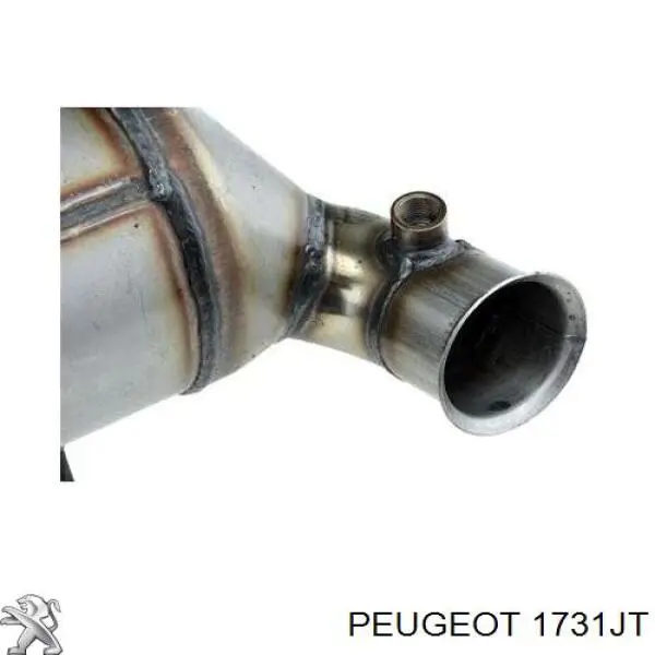 Compre 1731JT Peugeot/Citroen Filtro de partículas do sistema dos gases de escape