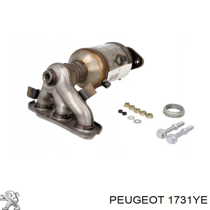 Convertidor - catalisador Peugeot/Citroen 1731YE preço, a partir de  