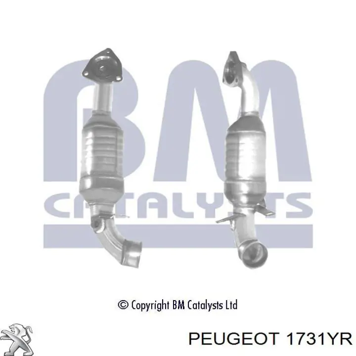 9677017080 Peugeot/Citroen Convertidor - catalisador