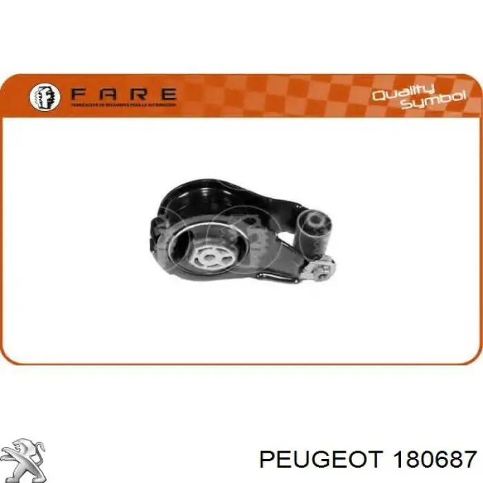 Coxim (suporte) traseiro de motor Peugeot/Citroen 180687 preço, a partir de 36,02 USD