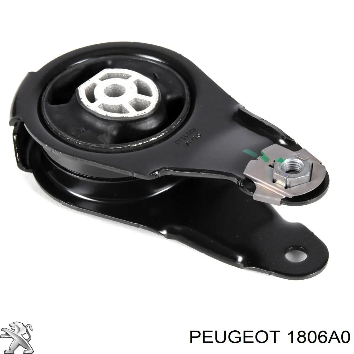 1806A0 Peugeot/Citroen Coxim (suporte) traseiro de motor