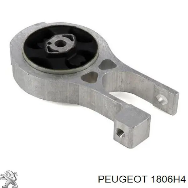 1806H4 Peugeot/Citroen Coxim (suporte) traseiro de motor