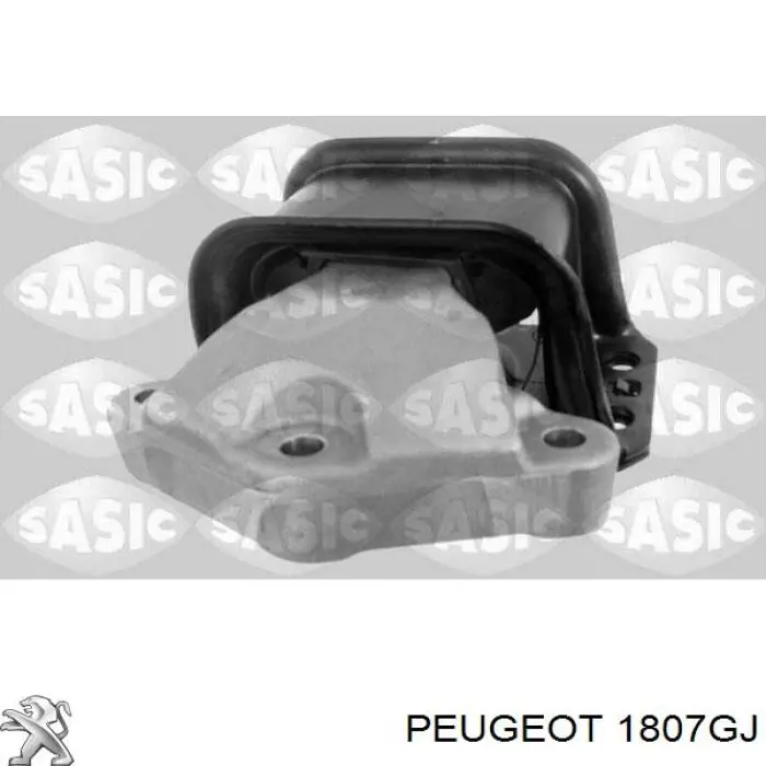 1807GJ Peugeot/Citroen Coxim (suporte) direito de motor
