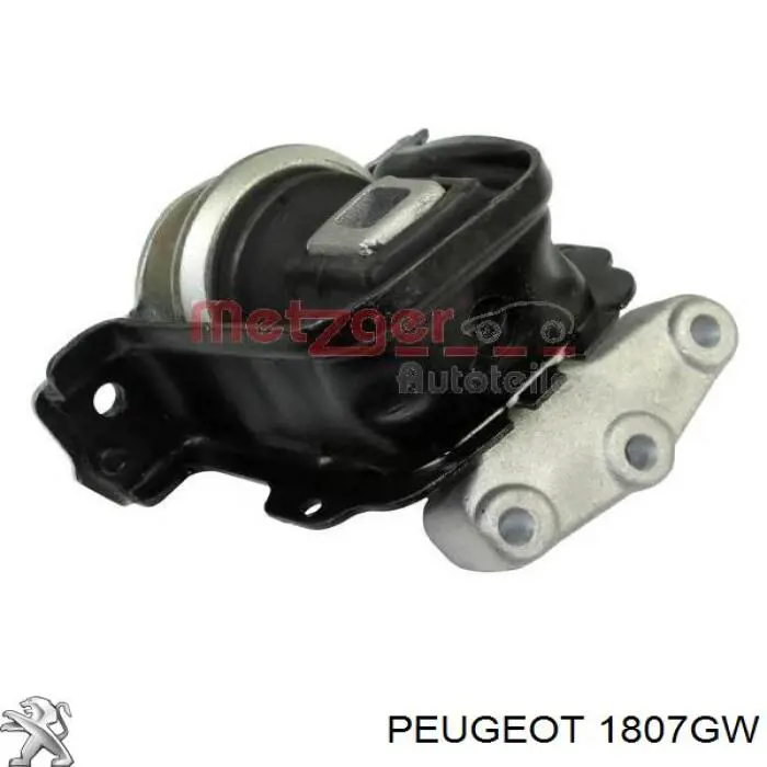 Coxim (suporte) direito de motor Peugeot/Citroen 1807GW preço, a partir de 45,95 USD