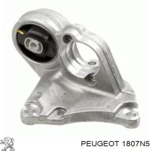 1807N5 Peugeot/Citroen Coxim (suporte) traseiro de motor