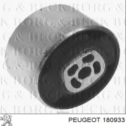 Compre 180933 Peugeot/Citroen Coxim (suporte) traseiro de motor (bloco silencioso)