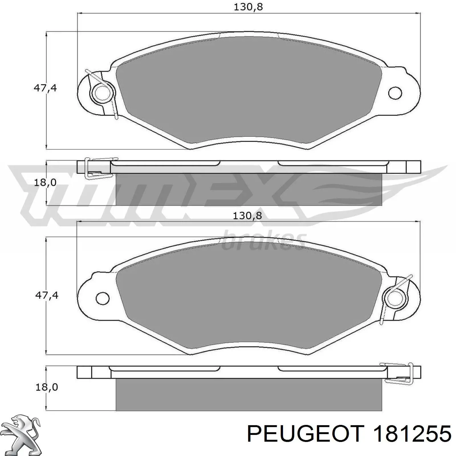 Compre 181255 Peugeot/Citroen 