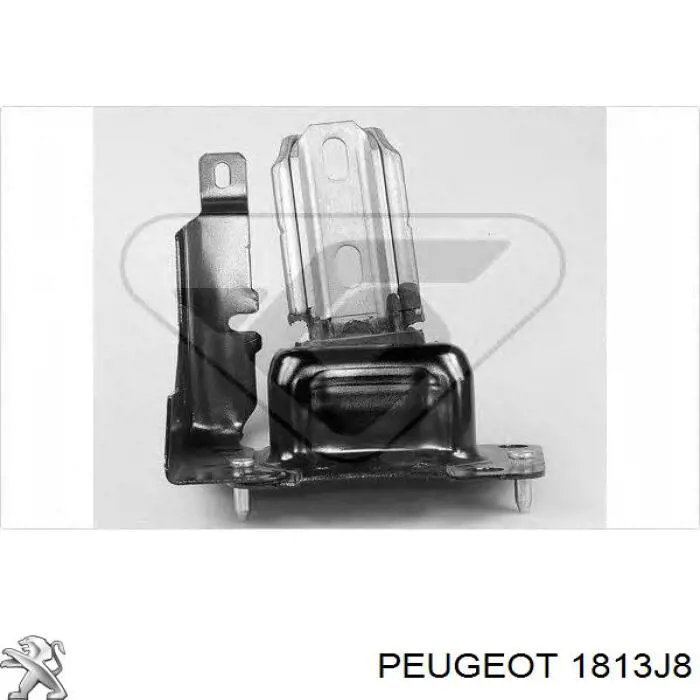 Compre 1813J8 Peugeot/Citroen Consola de coxim (apoio) esquerda de motor