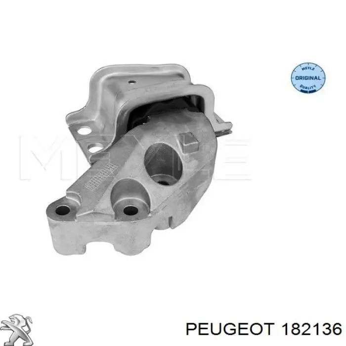 Compre 182136 Peugeot/Citroen Coxim (suporte) direito de motor